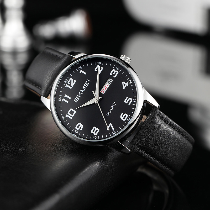 Luxury Watch List - SKMEI Fashion Design Waterproof Watch Simple