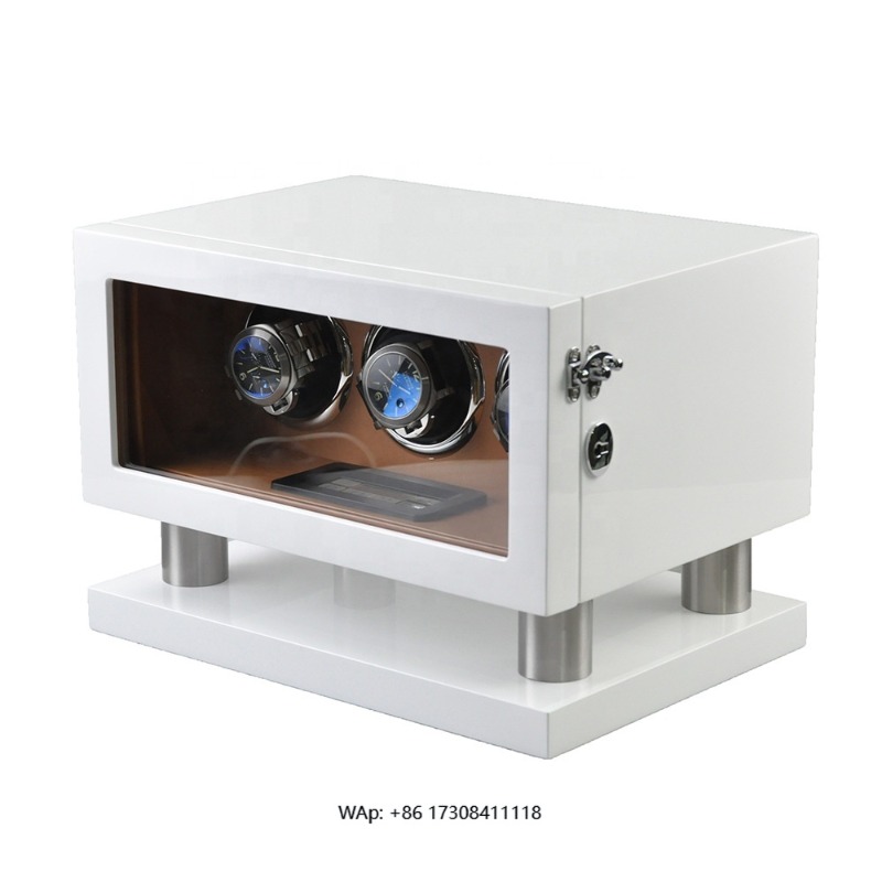 Luxury Watch Leather - White Brown Leather Controller Gyro Orbit