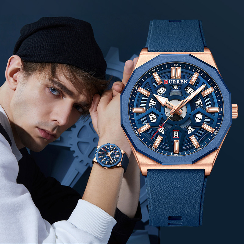 CURREN Brand New Listing Origi - Luxury Watch List recension och pris