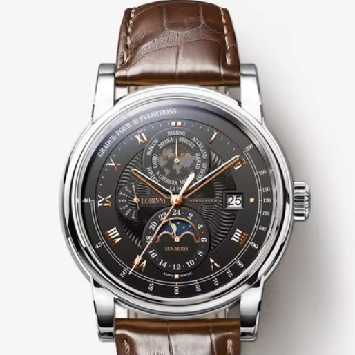 LOBINNI Men Automatic Watch 42 - Luxury Watch In The World recension och pris