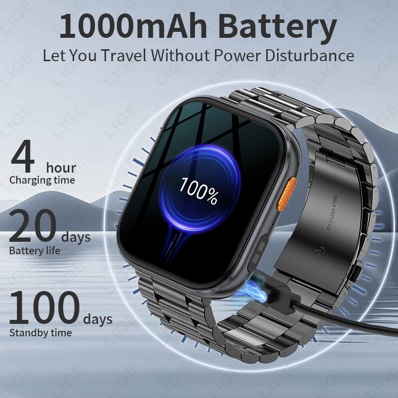 LIGE New Military Outdoor 1000 - Luxury Watch In The World recension och pris