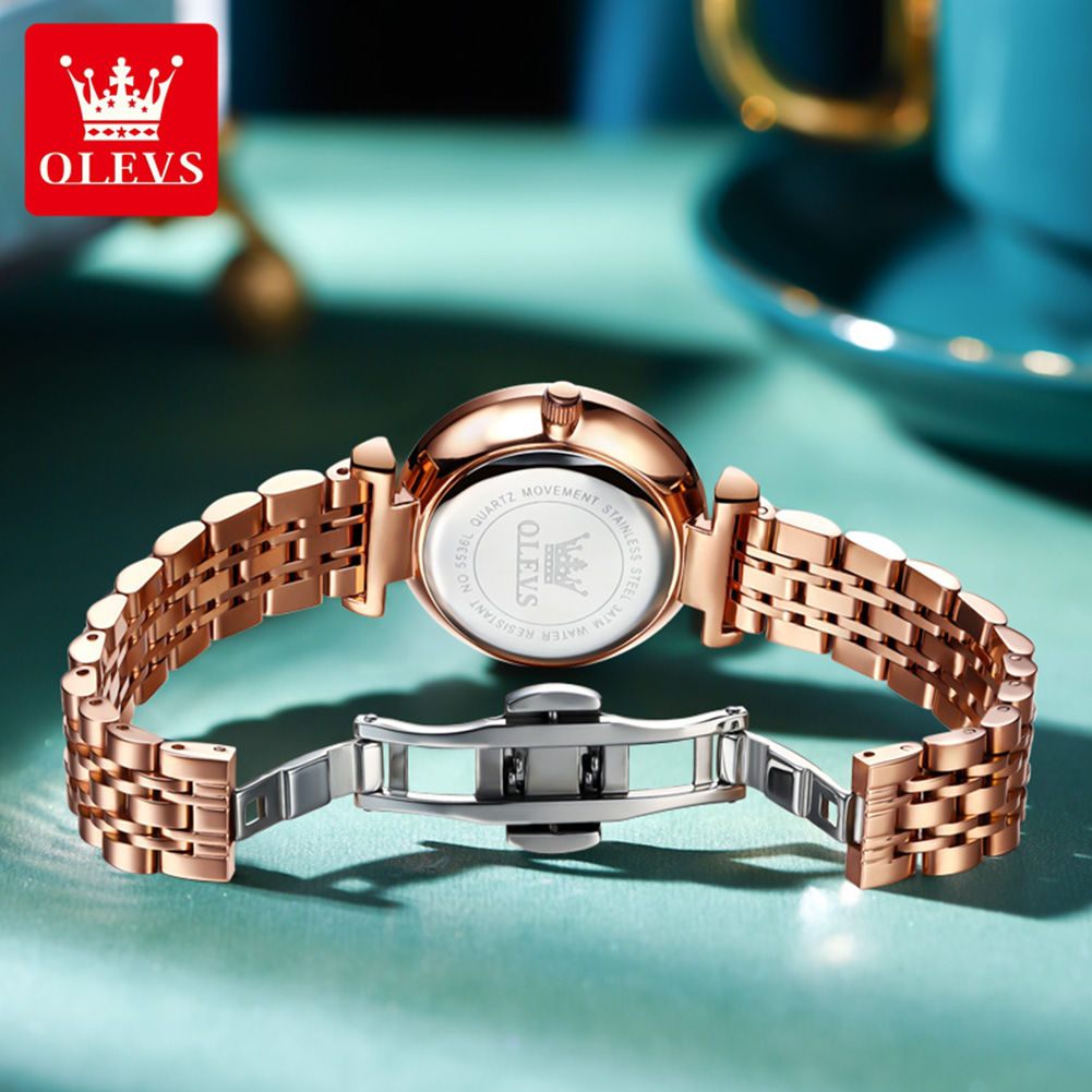 OLEVS 5536 Brand Beautiful Wom - Luxury Watch Brand recension och pris