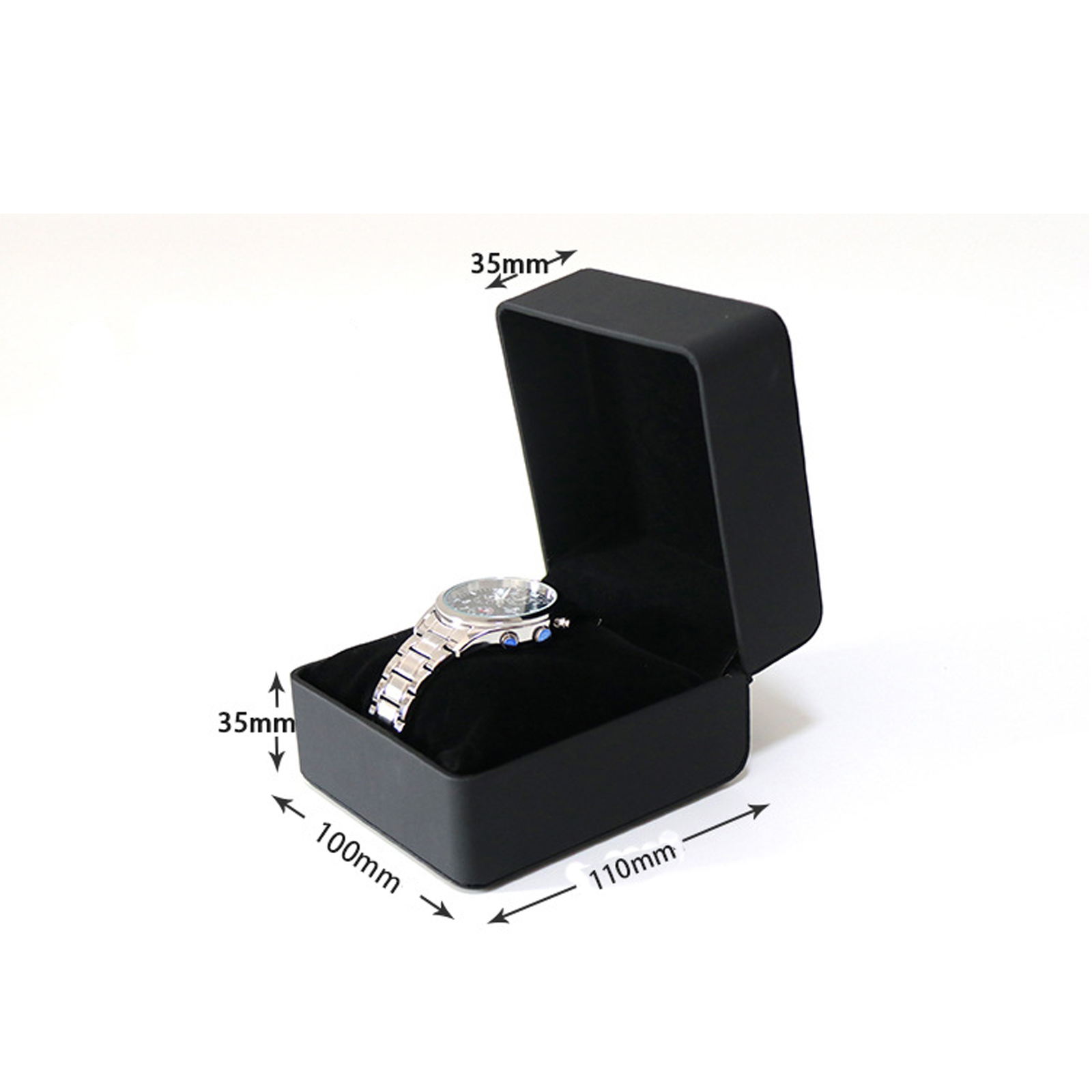 Lnofxas Black Single Watch Gif - Luxury Watch Travel Case recension och pris