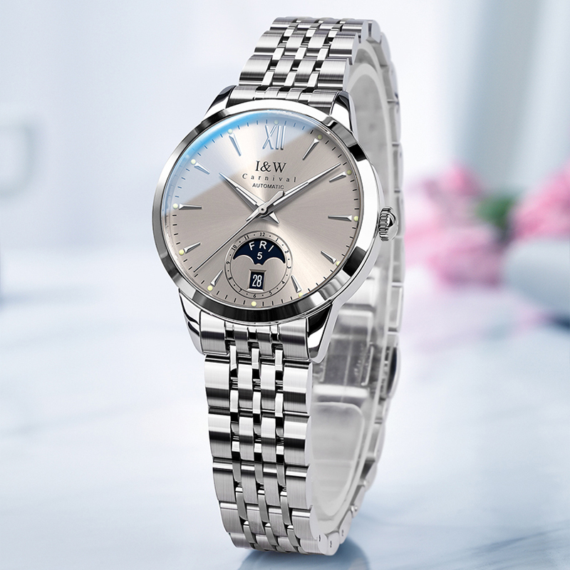 CARNIVAL High-End Series IW Br - Luxury Watch Moon Phase recension och pris