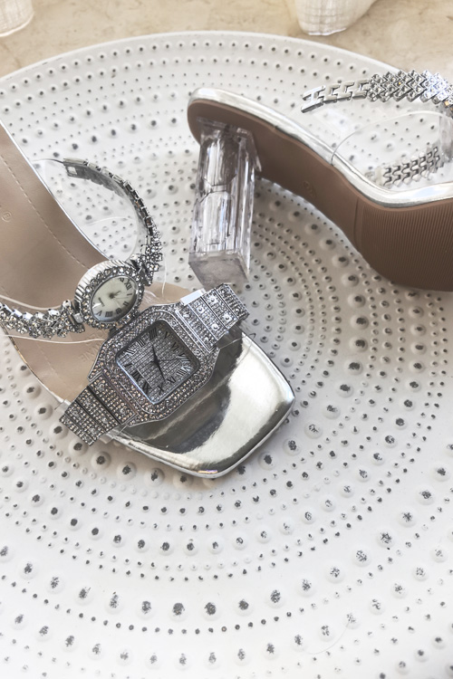 Original design Crystal watch  - Luxury Watch Leather recension och pris