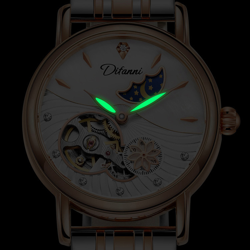 Lady Automatic Mechanical Watc - Luxury Watch Moon Phase recension och pris