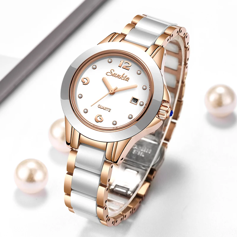Sunkta Fashion Casual Quartz W - Ladies Luxury Watch recension och pris