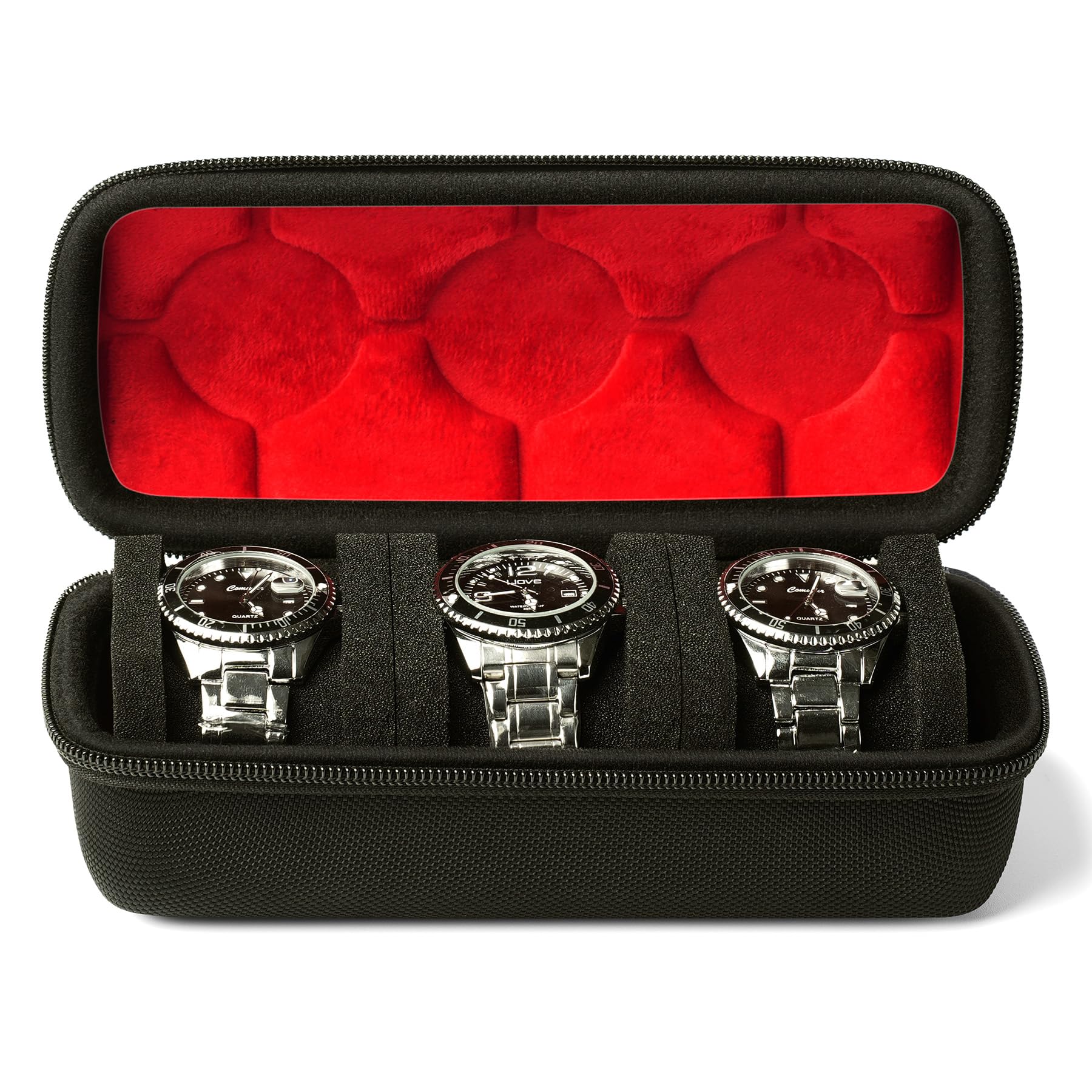 2/3/5 Slots Watch Travel Case, - Luxury Watch Travel Case recension och pris