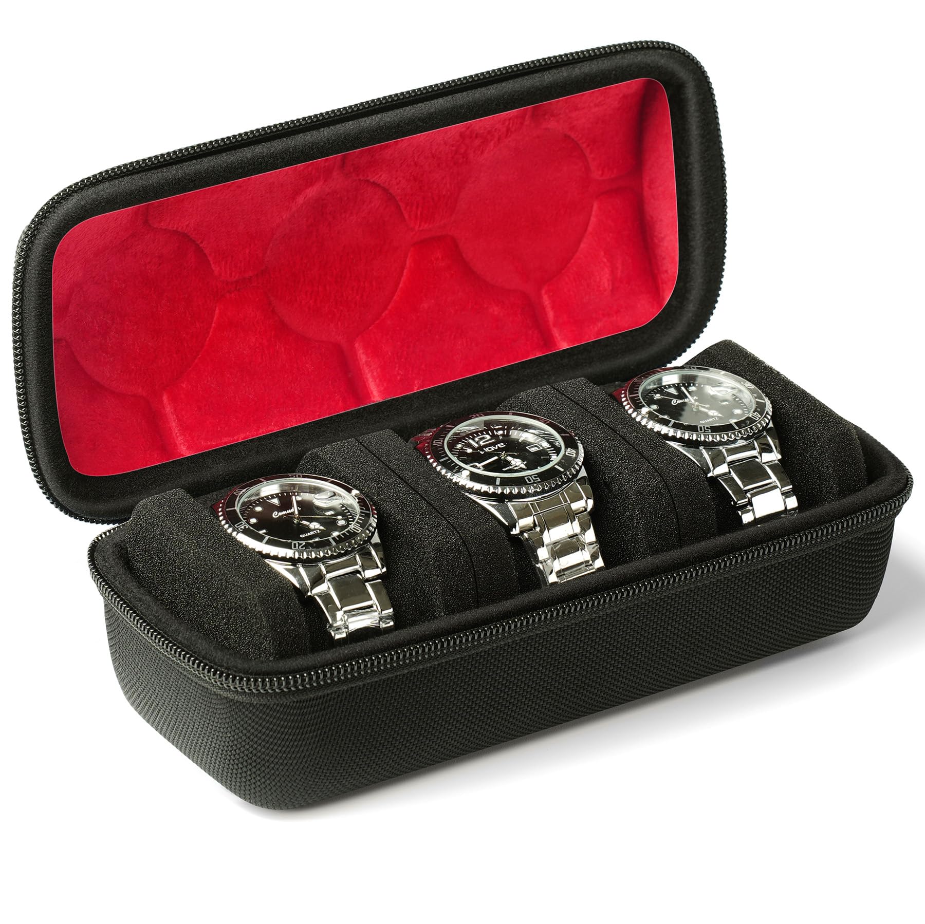 2/3/5 Slots Watch Travel Case, - Luxury Watch Travel Case recension och pris