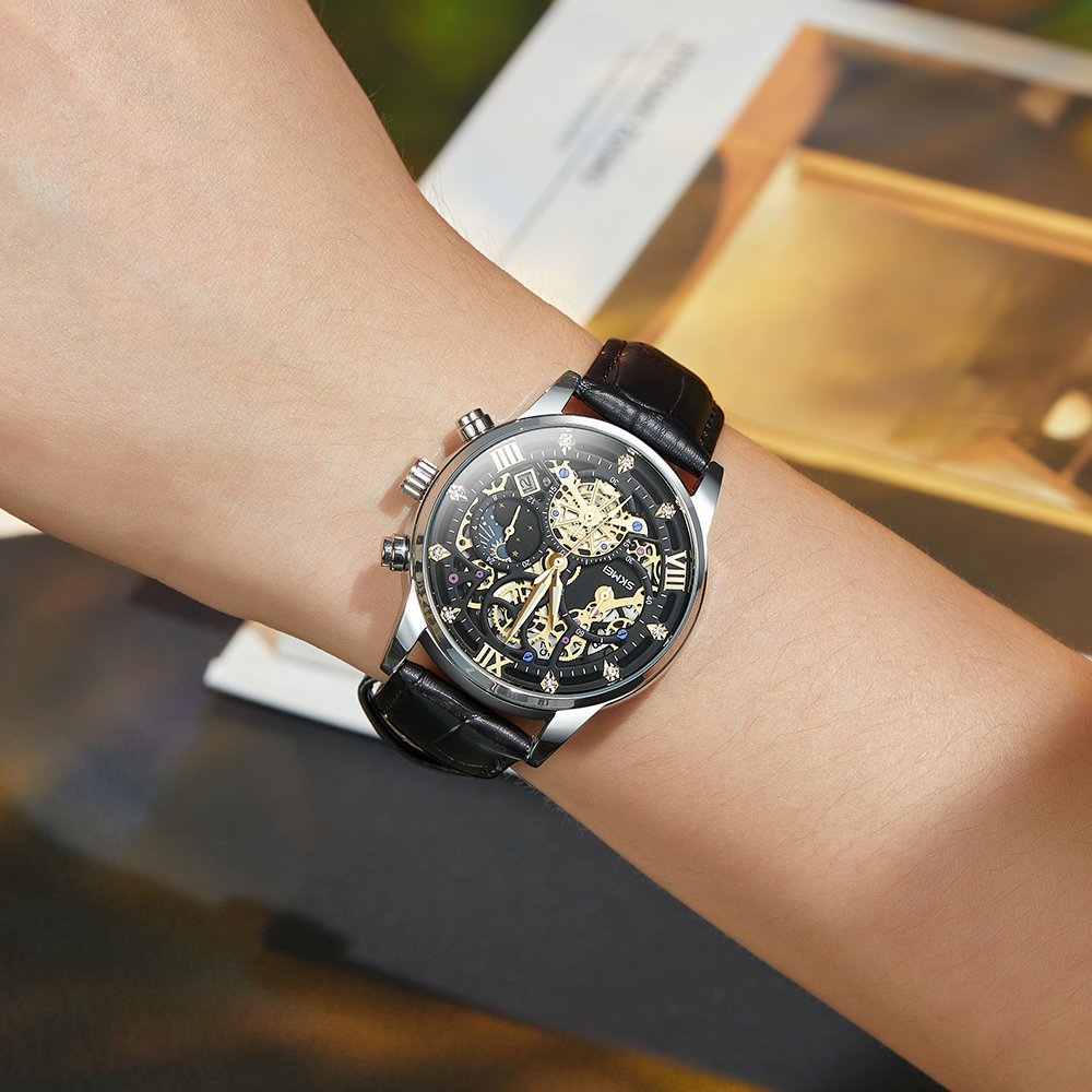 SKMEI Top Brand Luxury Full St - Luxury Watch List recension och pris