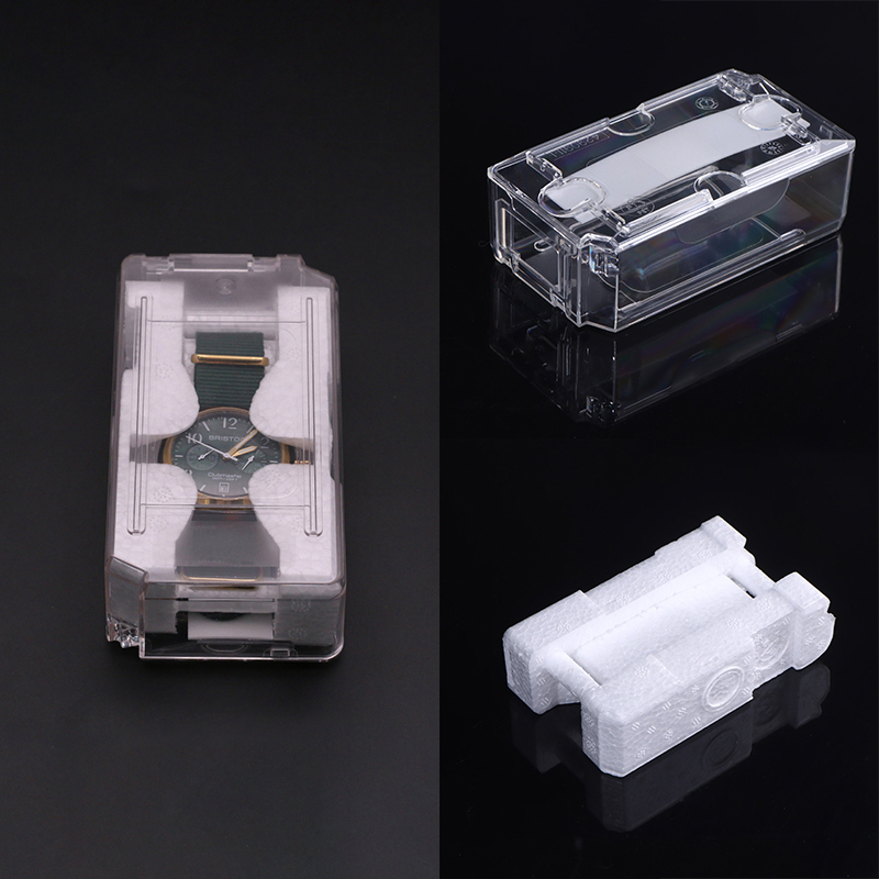 Vintage Transparent Single Wat - Luxury Watch Travel Case recension och pris