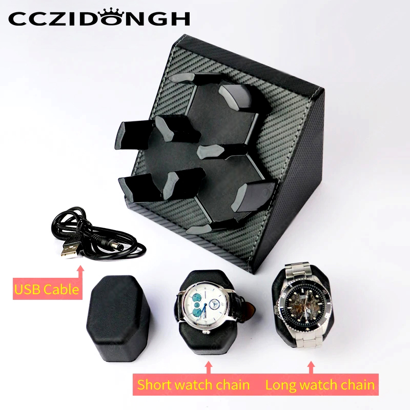3+0 Watch Winder Leather Autom - Luxury Watch Winder Box recension och pris