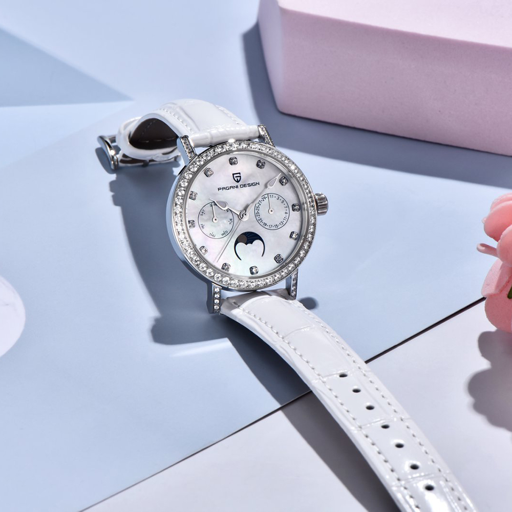 PAGANI DESIGN Women Quartz Wat - Luxury Watch Leather recension och pris