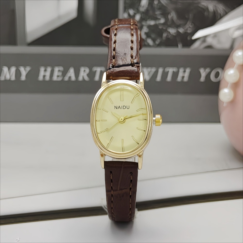 Fashion Brand Women Oval Dial  - Ladies Luxury Watch recension och pris
