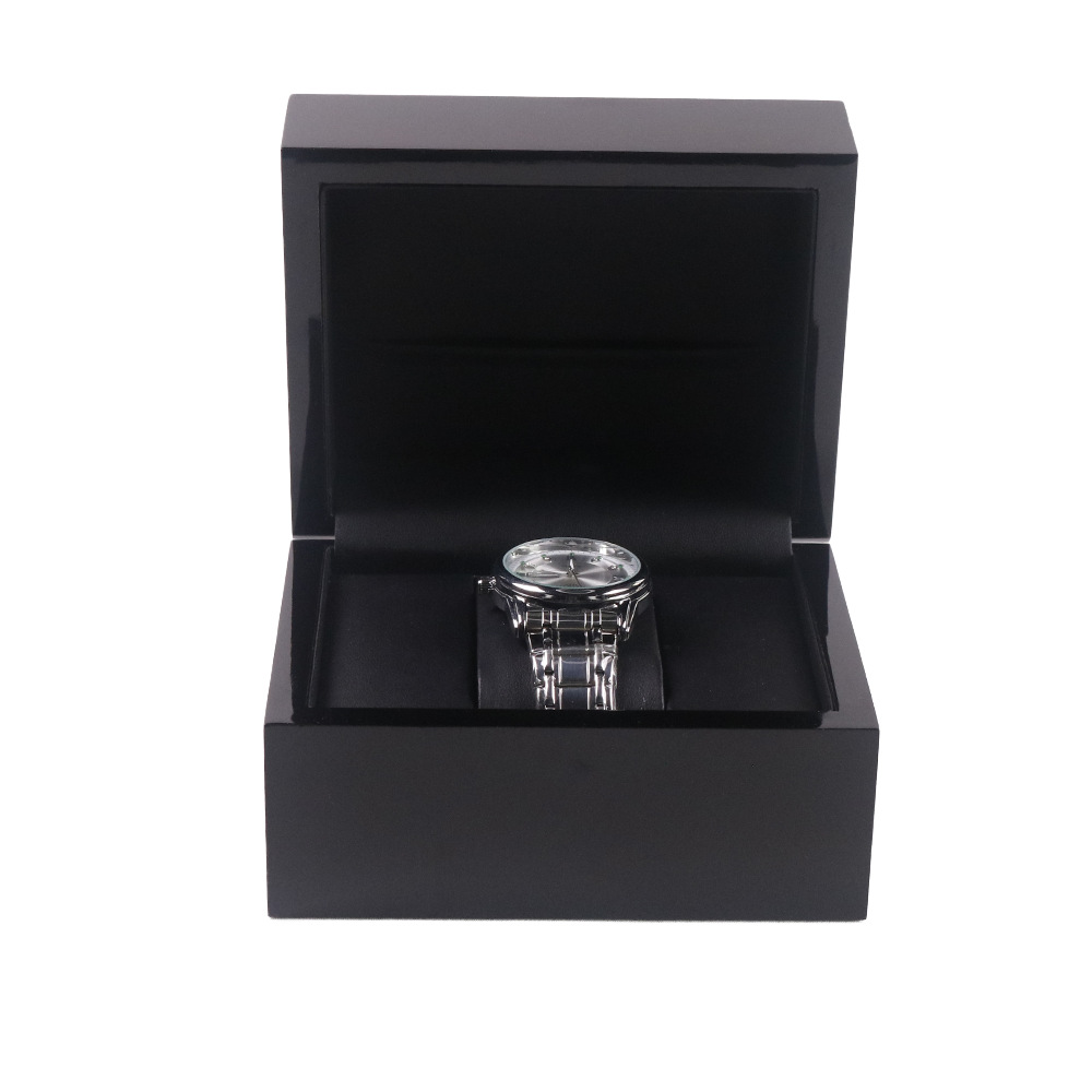 Black High-Gloss Lacquer Singl - Luxury Watch Packaging Box recension och pris