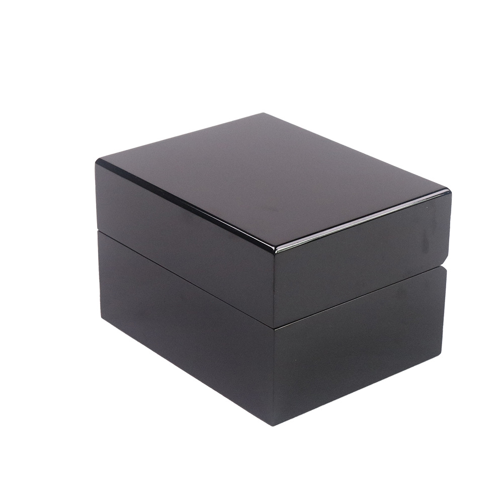 Black High-Gloss Lacquer Singl - Luxury Watch Packaging Box recension och pris