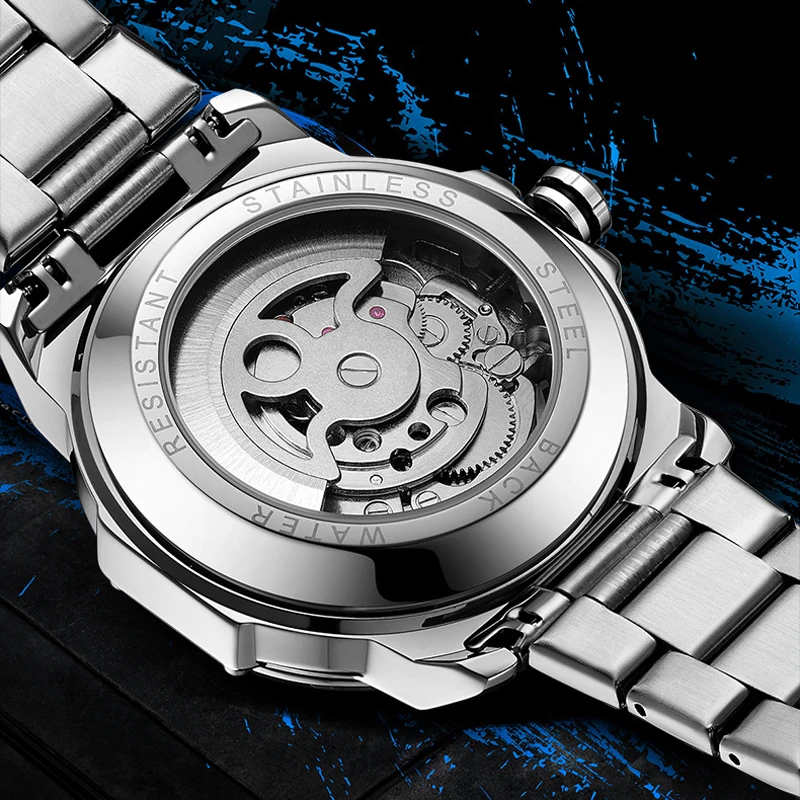 ABORNI 9039 Unique Design Skel - Tourbillon Movement Watch recension och pris