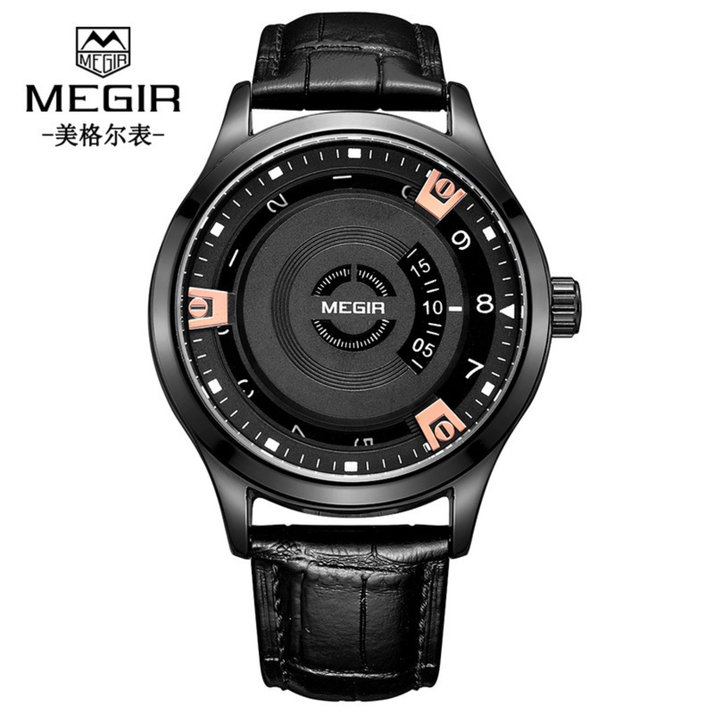 MEGIR Men Watches Luxury Leath - Luxury Watch Leather recension och pris