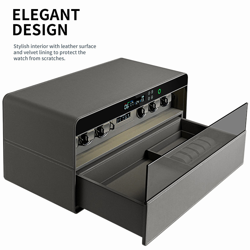Factory Direct Sale Luxury Bla - Luxury Watch Winder Box recension och pris