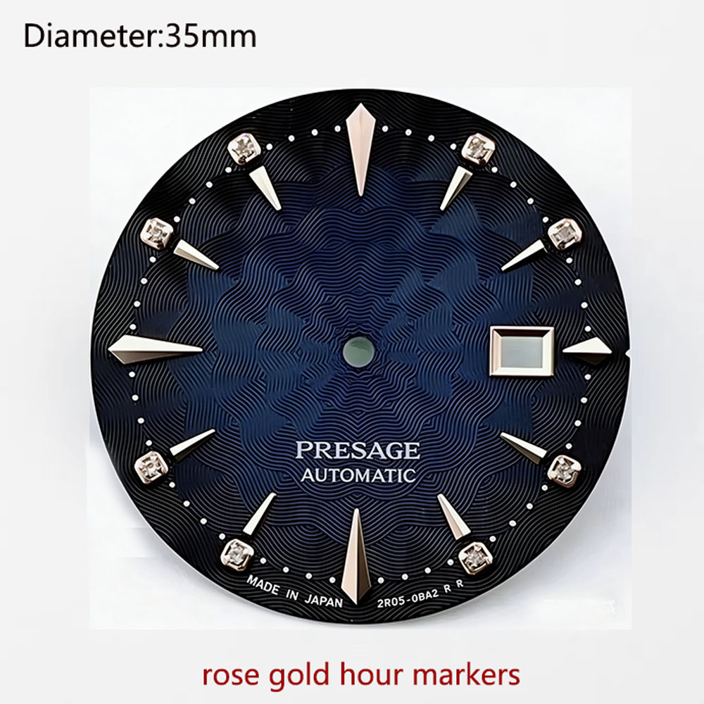 35mm S Logo Presage NH35 Dial  - Seiko Watch Presage recension och pris