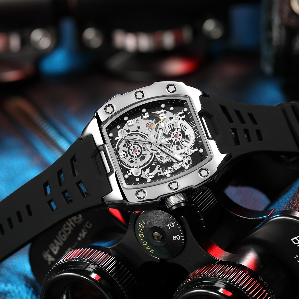 MEGIR Fashion Sport Alloy Case - Tourbillon Movement Watch recension och pris