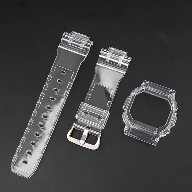Resin Watch Strap+Case for Cas - Casio Watch G-Shock Dw-5600 recension och pris