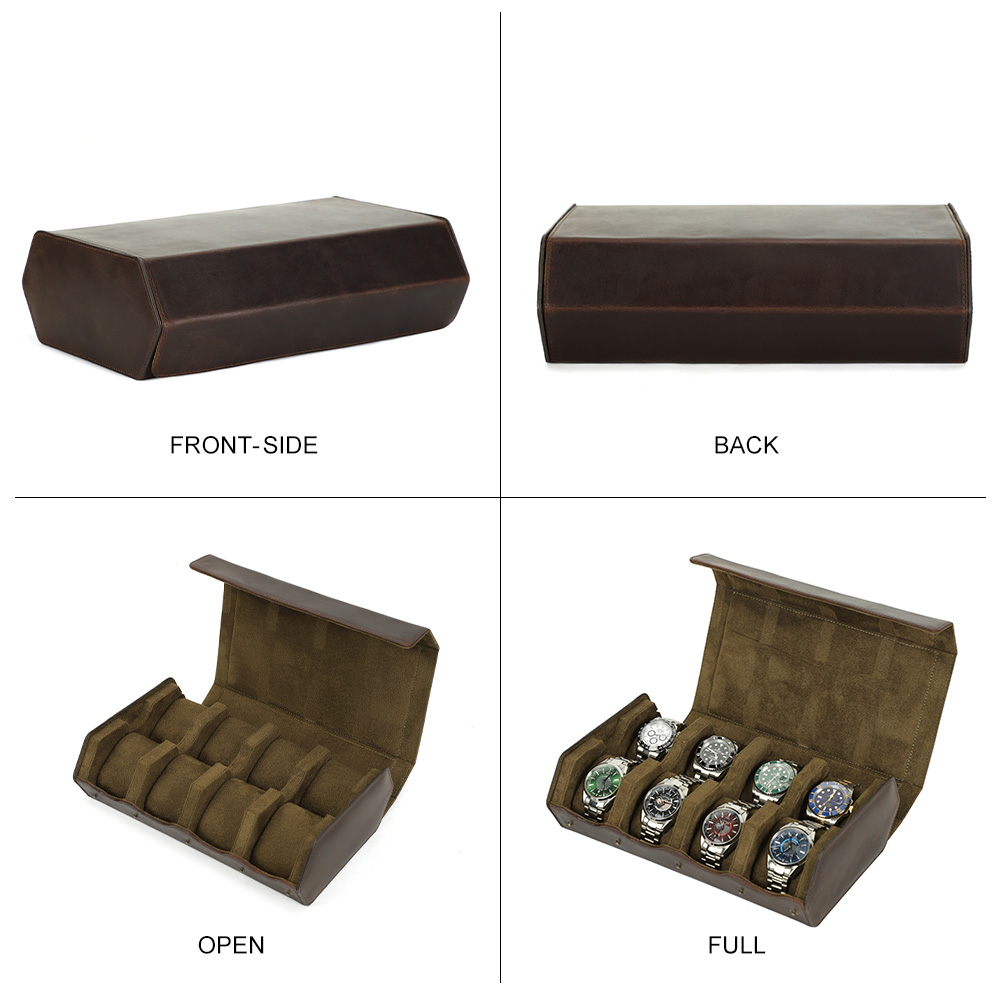 CONTACT'S FAMILY Luxury Genuin - Luxury Watch Travel Case recension och pris