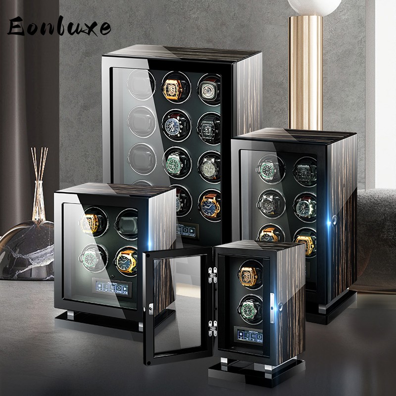 Eonluxe Mechanical Automatic W - Luxury Watch Winder Box recension och pris