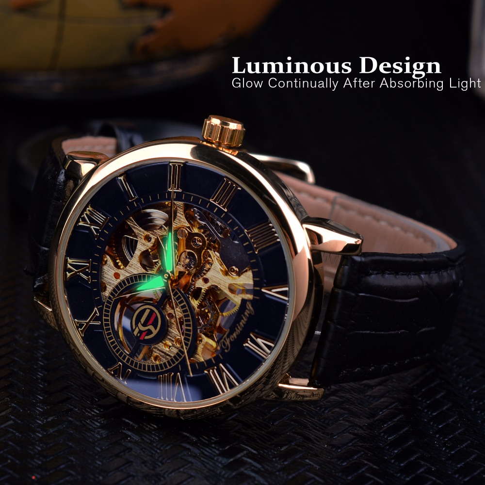 Forsining 3d Logo Design Hollo - Luxury Watch Packaging Box recension och pris