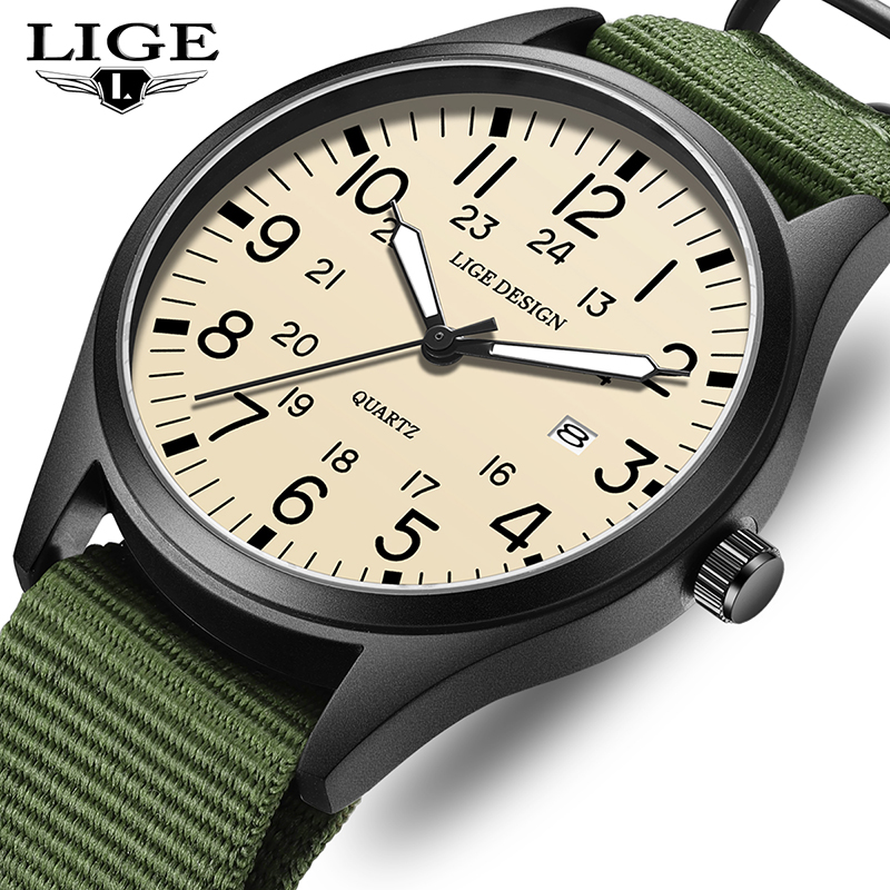 LIGE 2025 TOP NEW quartz wrist - Luxury Watch Leather recension och pris