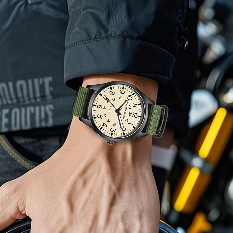 LIGE 2025 TOP NEW quartz wrist - Luxury Watch Leather recension och pris