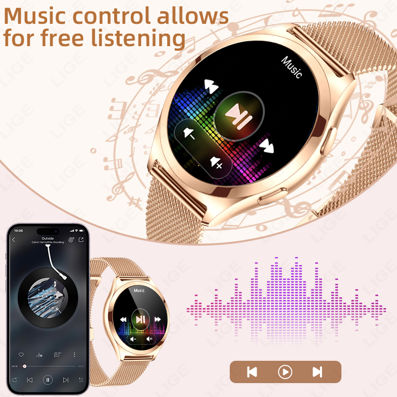 LIGE Luxury Smart Watch For Wo - Luxury Watch In The World recension och pris