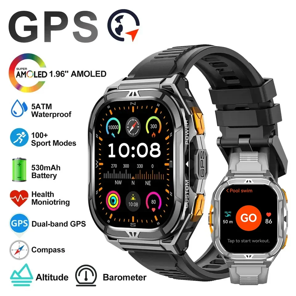 Luxury AMOLED Smartwatch Real  - Luxury Watch In The World recension och pris
