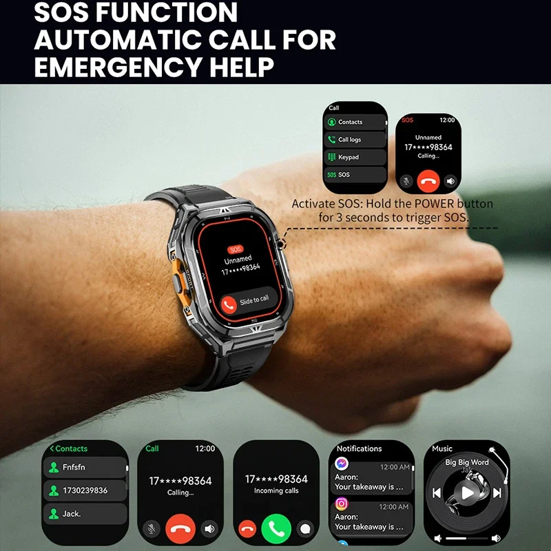 Luxury AMOLED Smartwatch Real  - Luxury Watch In The World recension och pris
