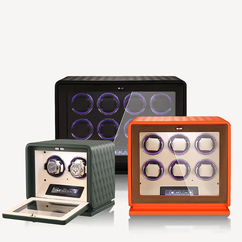Luxury Leather Watch Winder wi - Luxury Watch Winder Box recension och pris