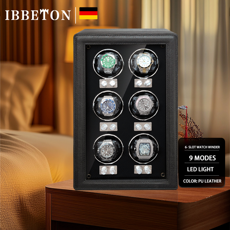 IBBETON Luxury Brand Wood Watc - Luxury Watch Winder Box recension och pris