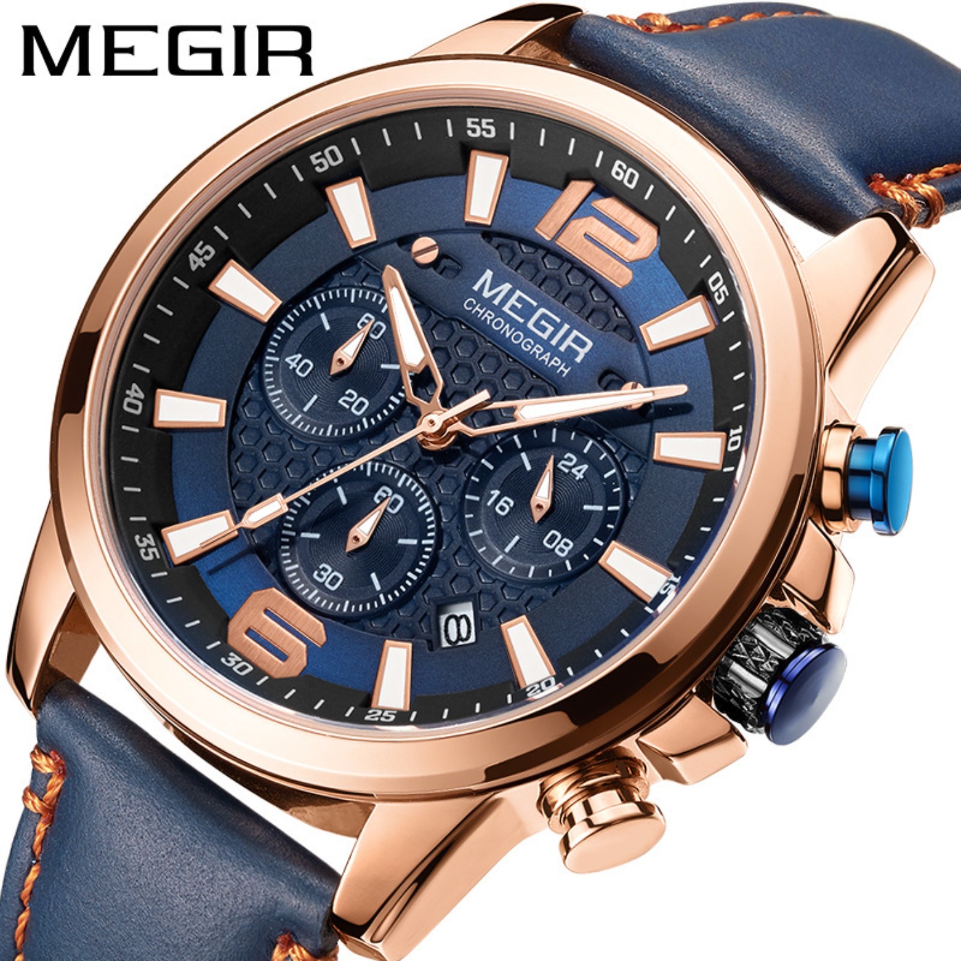 MEGIR 2020 Luxury Watches Men  - Luxury Watch Brand recension och pris
