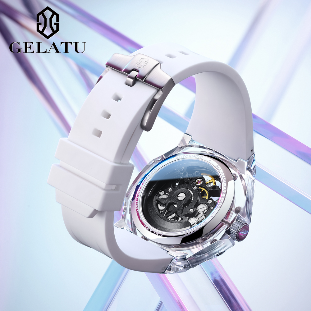 GELATU 8002 Automatic Mechanic - Luxury Watch Leather recension och pris