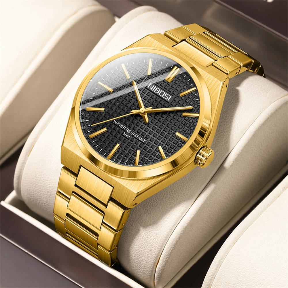 Man Brand Luxury Watch Gold Bl - Luxury Watch Gold And Black recension och pris